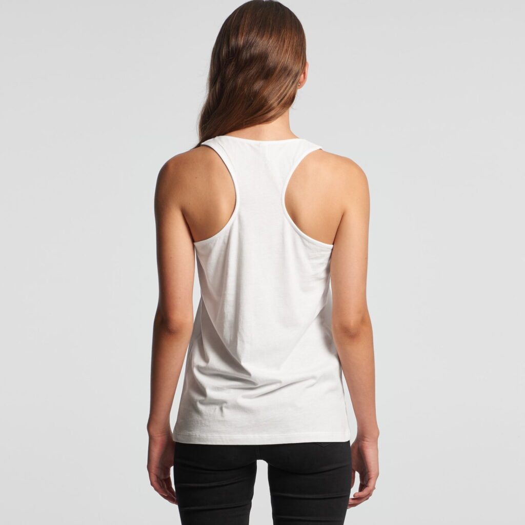 AS Colour 4044S Femal Racerback Balance Singlet Custom Wholesale Print Dropship Fulfillment Model POD Back