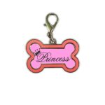 Metal Dog Tag Cover Image Pink Custom Gift Australia